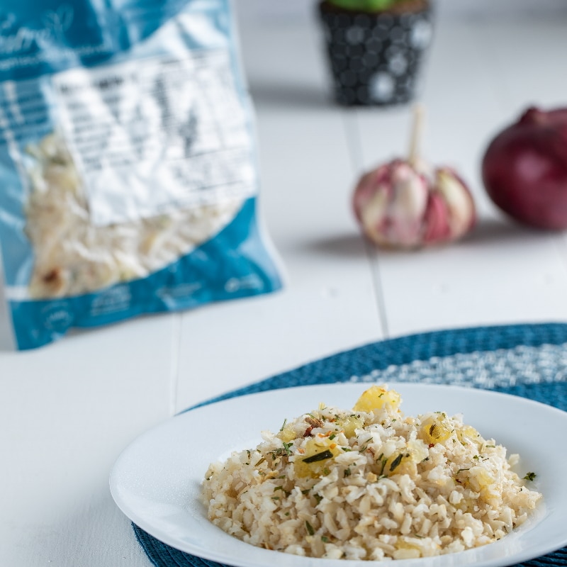 Arroz Integral com Queijo Fresco (100g) - Imagem 2