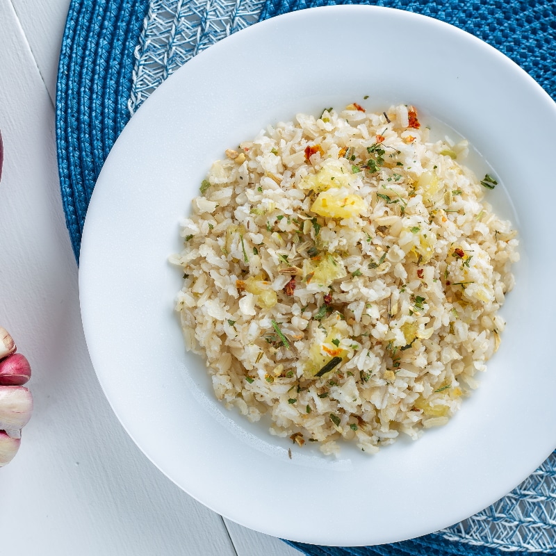 Arroz Integral com Queijo Fresco (100g) - Imagem 4