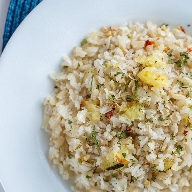 Arroz Integral com Queijo Fresco (100g) - Imagem 5