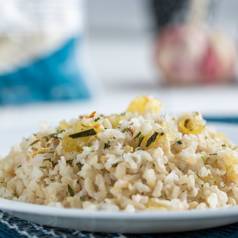 Arroz Integral com Queijo Fresco (100g) - Imagem 3