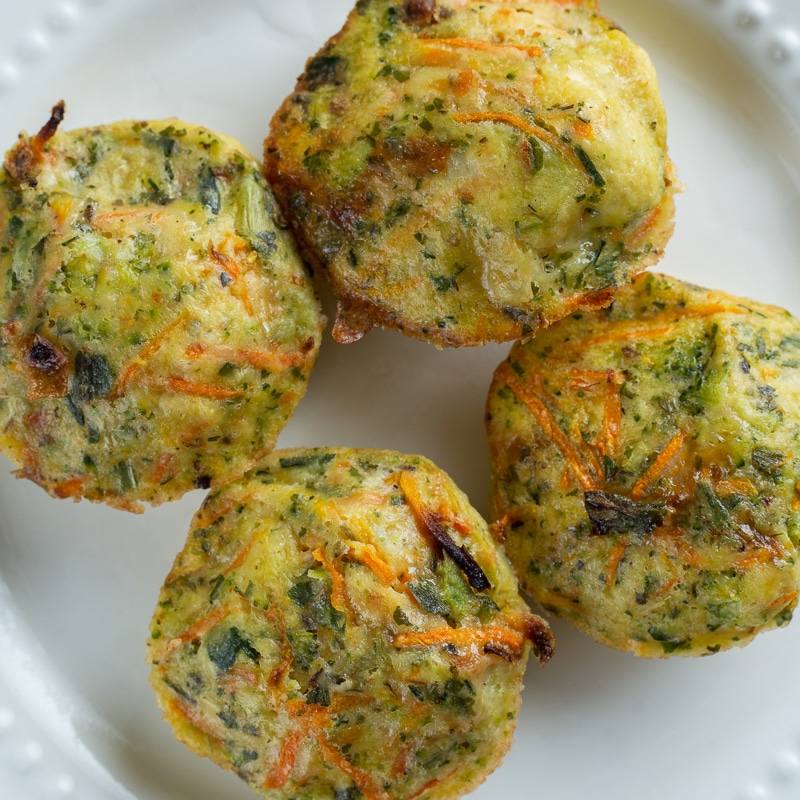 Muffin de Cenoura, Brócolis e Parmesão Mineiro (110g)